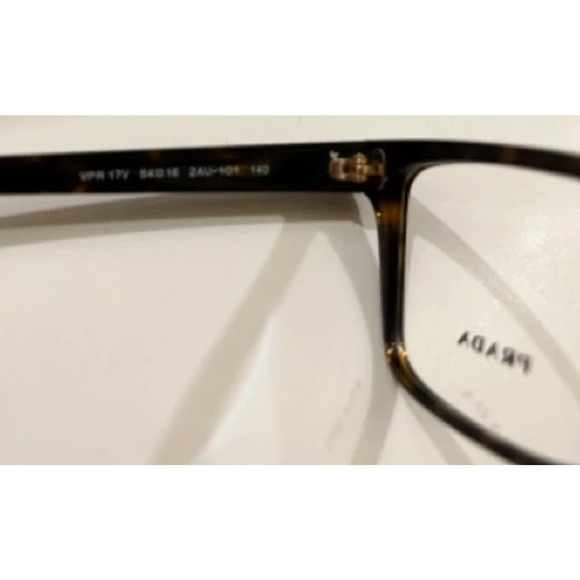 Prada vpr 17V 54 16 2au-101 140 frame tortoise glasses - Picture 4 of 4